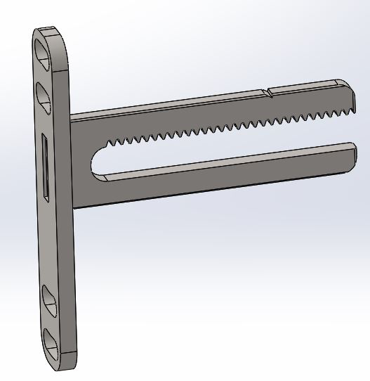 Crémaillère Freesport Performance Line Twin-Level