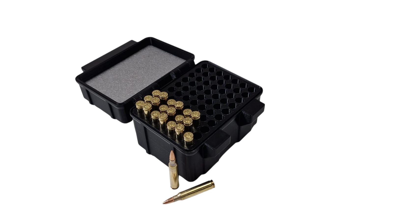 Box pour 70 cartouches .223/GP90 Freesport, noir