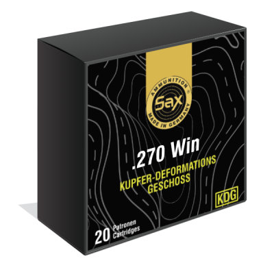 270 Win. Sax KDG-S  7.8 g / 120 grs