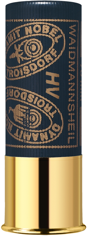 12/70 Rottweil Waidmannsheil HV Plastik 36 g 12/70 Rottweil Waidmannsheil HV Plastik 36 g