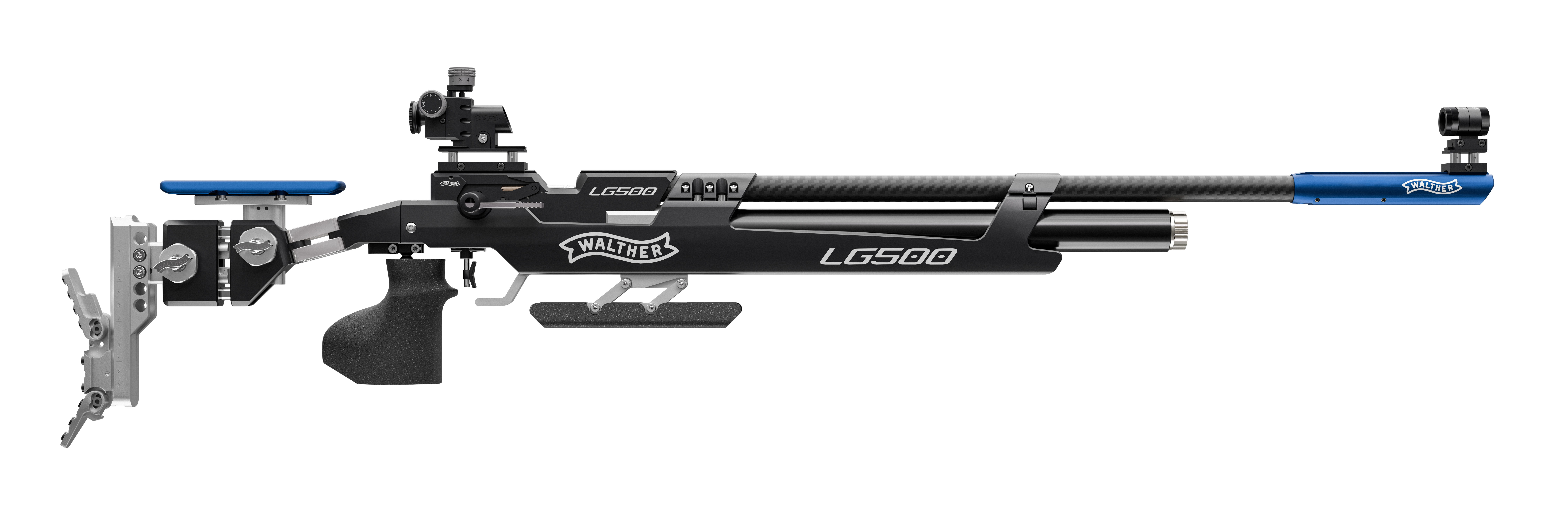 Carabine air comprime WALTHER LG500-M Expert cal. 4.5mm