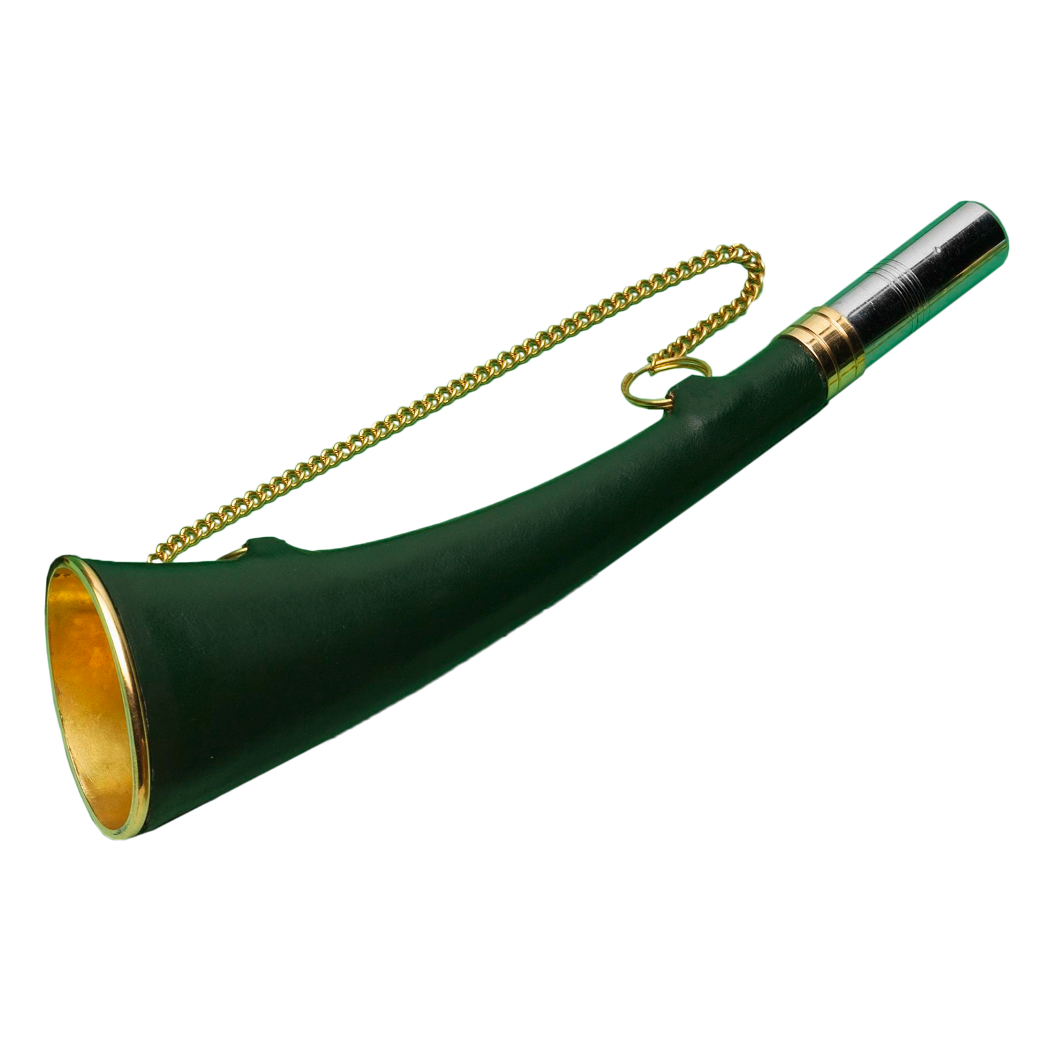 COR DE CHASSE ANCIEN EN CORNE GRAVEE - Cornes d'appel, Trompes de chasse (13370578 COR DE CHASSE ANCIEN EN CORNE GRAVEE - Cornes d'appel, Trompes de chasse (13370578
