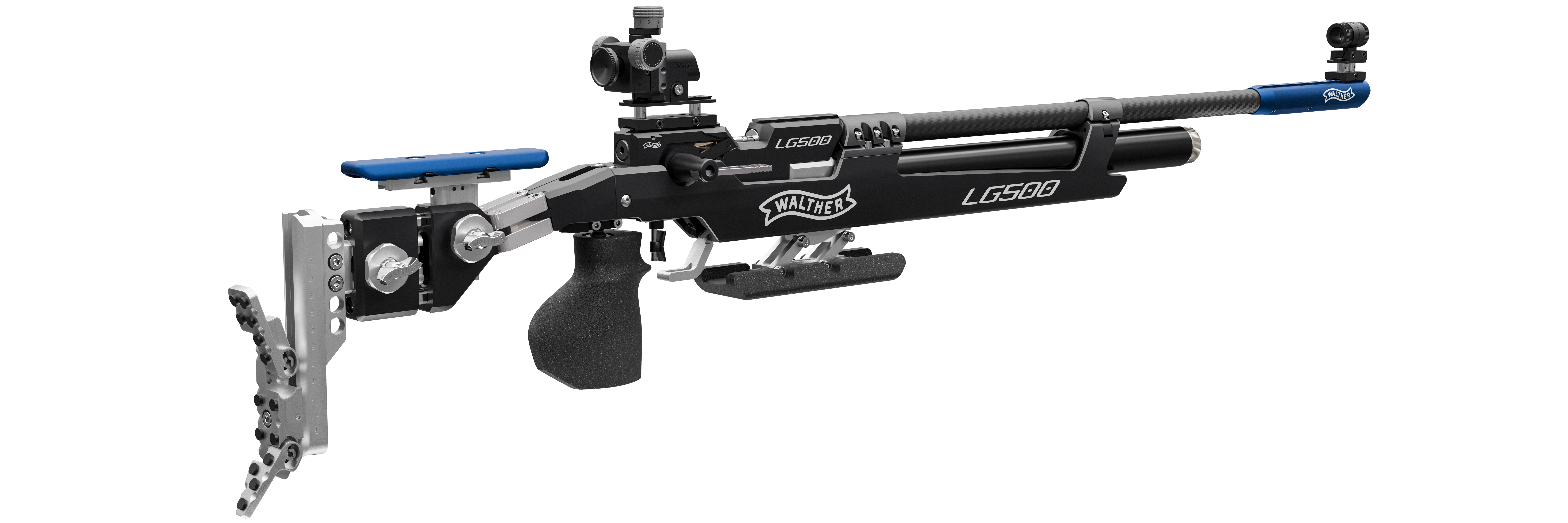 Carabine air comprime WALTHER LG500-M Expert cal. 4.5mm