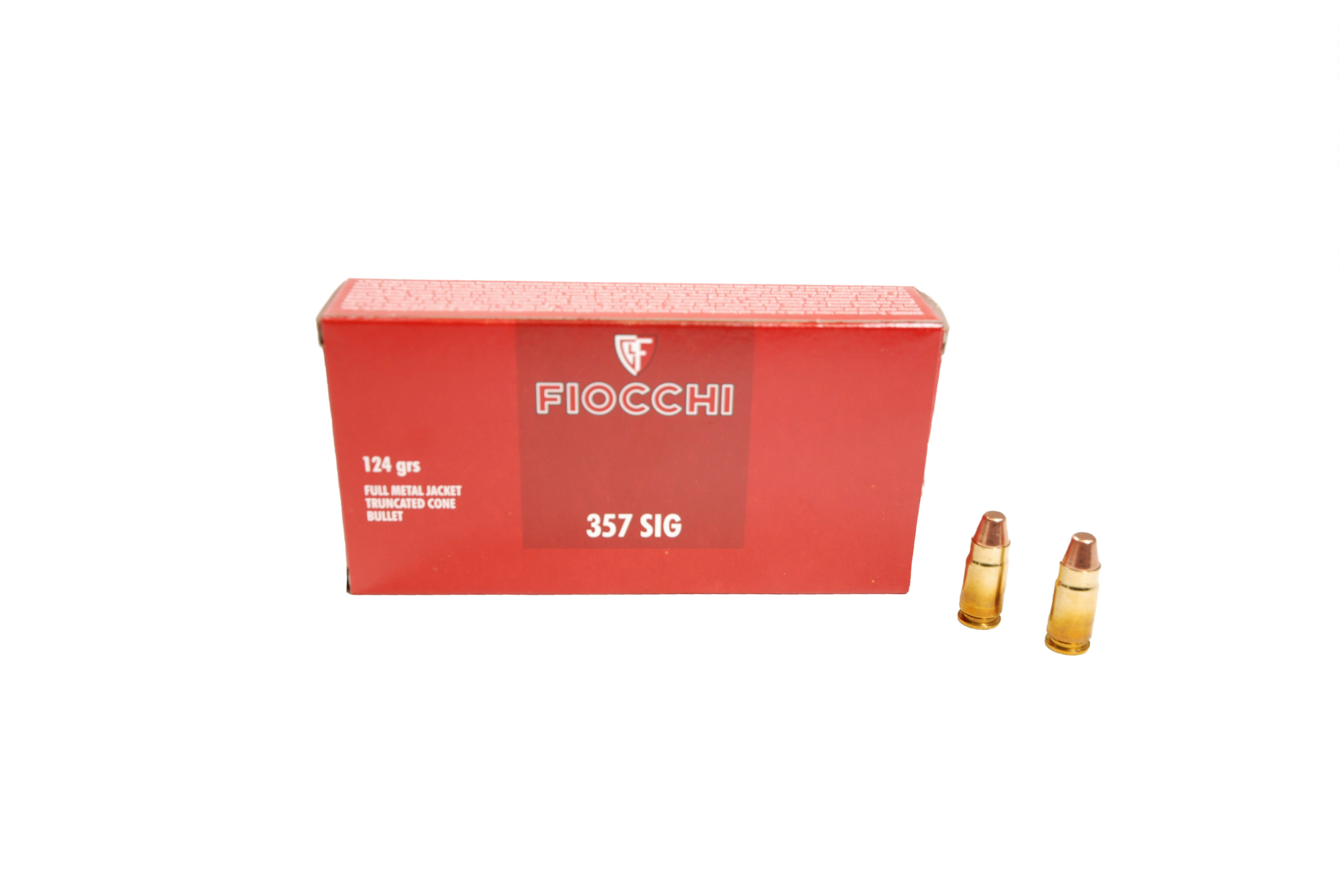 357 SIG FIOCCHI F.M.J.T.C 124 grs 357 SIG FIOCCHI F.M.J.T.C 124 grs