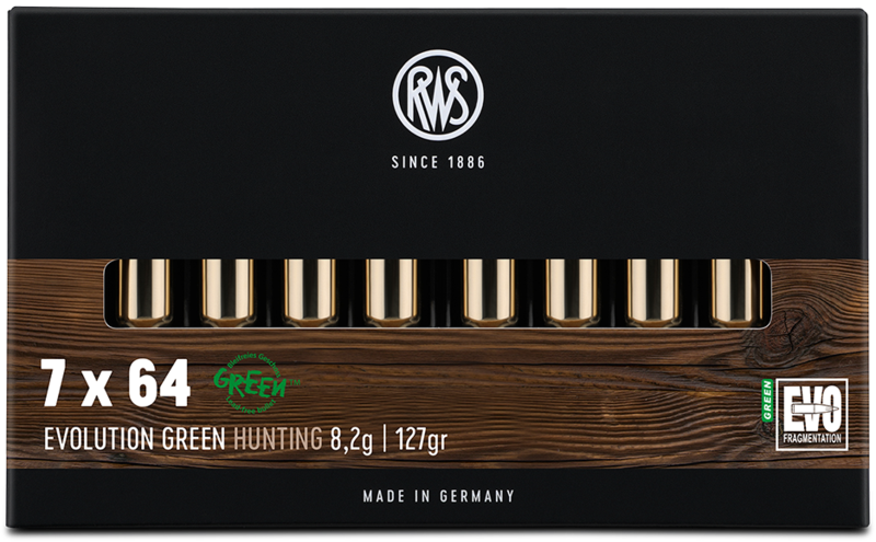 7 x 64 RWS EVOLUTION GREEN 8.2g