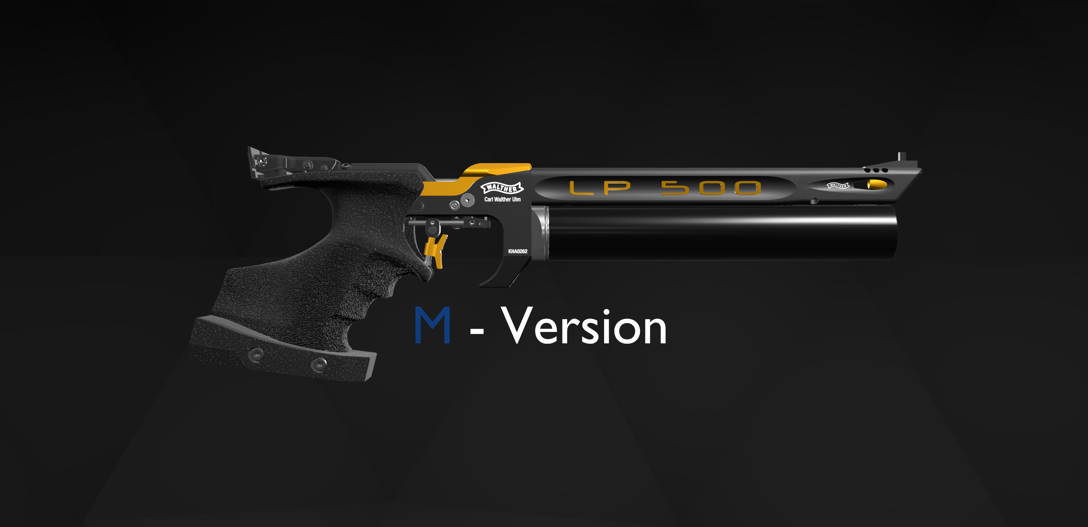 Pistolet air comprime Walther LP500-M EXPERT XP MM cal. 4.5