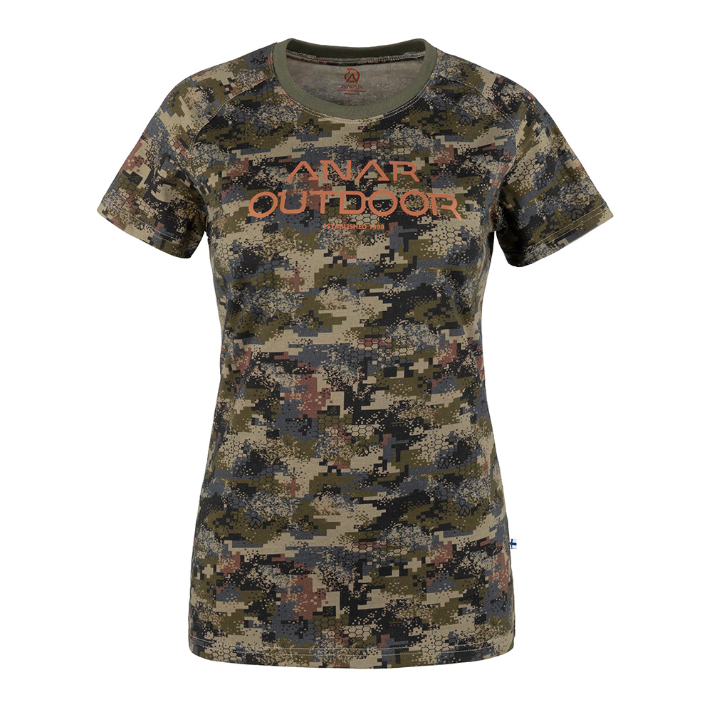 T-Shirt en laine mérinos ANAR Olos - Femme