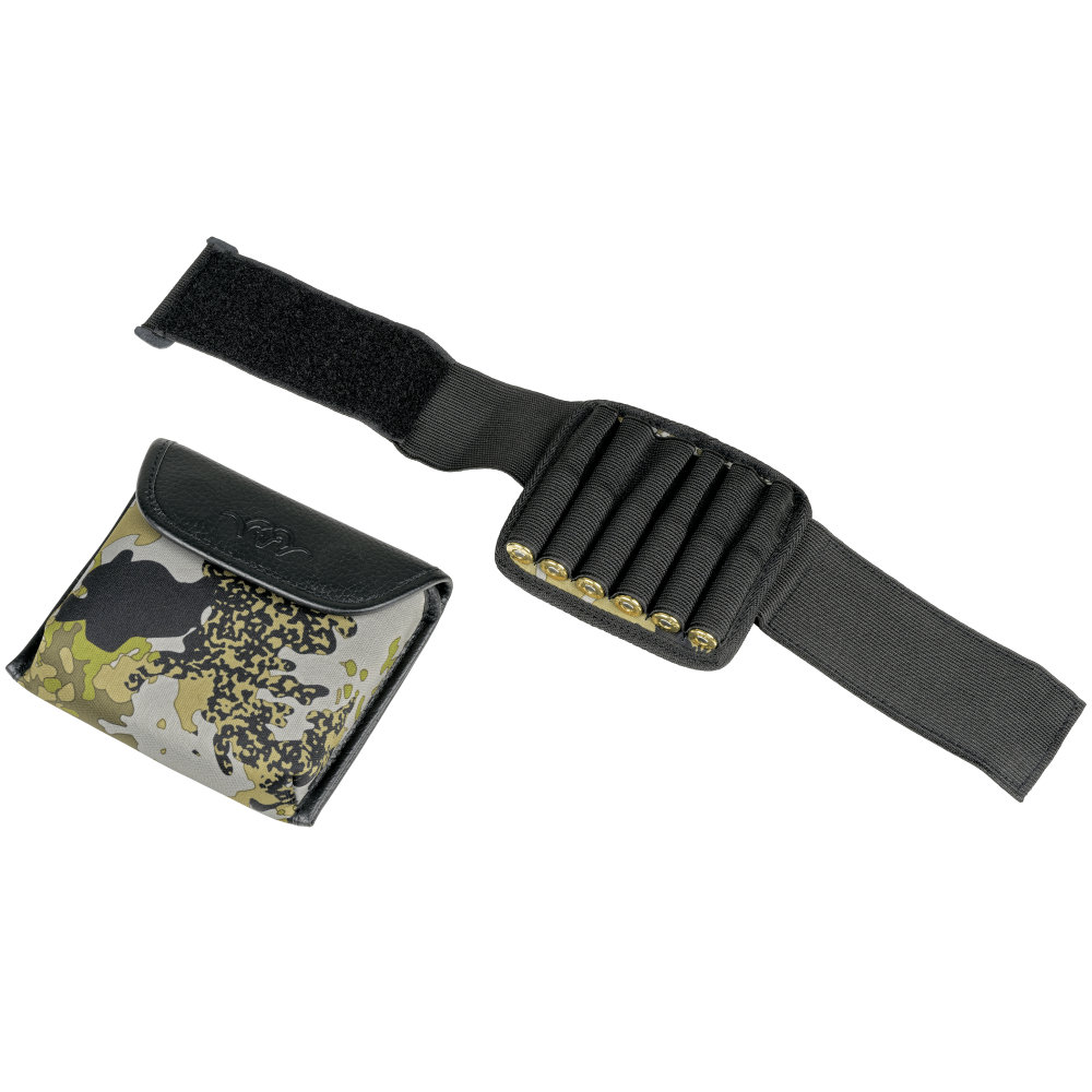 Etui à cartouches Blaser HunTec Camo, cuir-neoprène 12 cartouches à balle