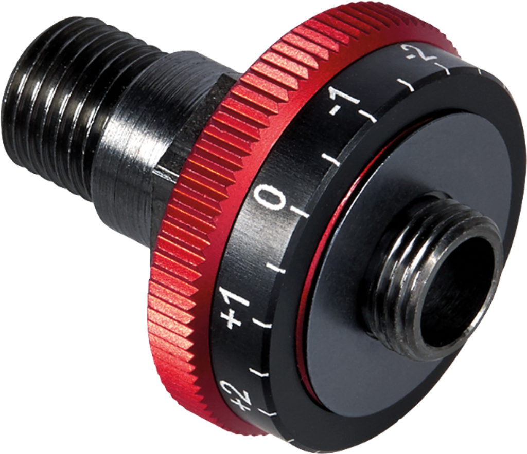 Optique pour dioptre Gehmann  -5/+5 dpt. 0,0x