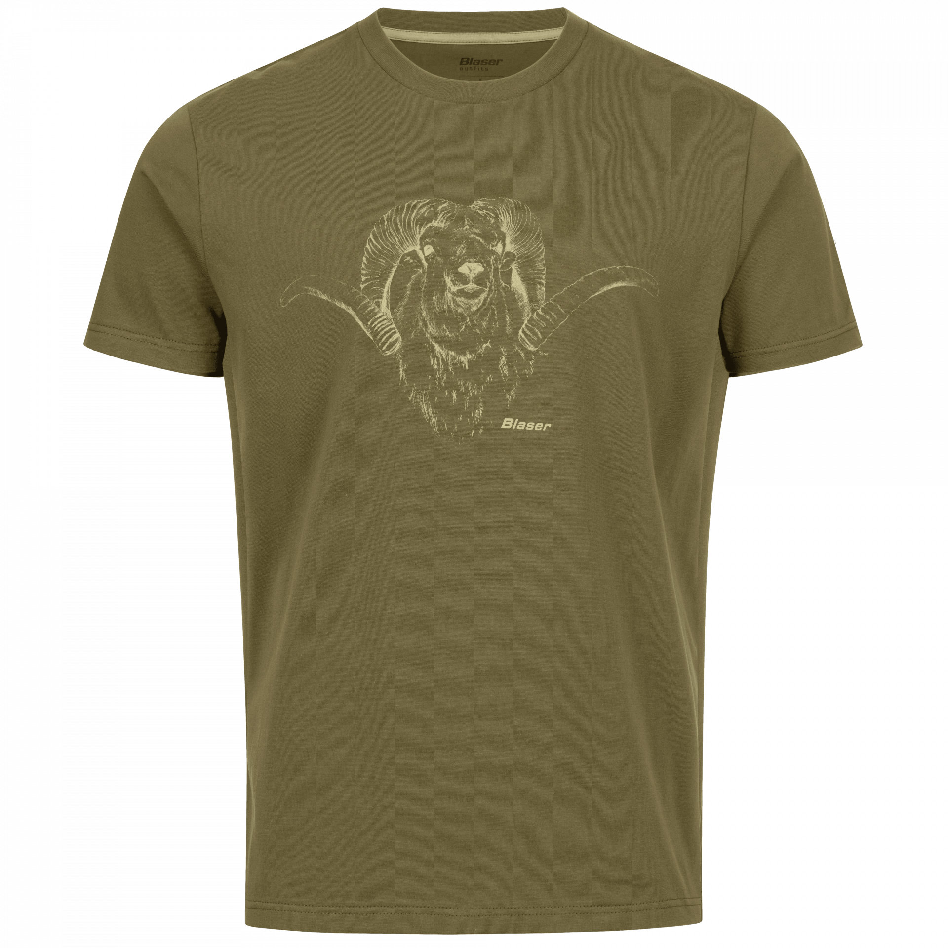 T-Shirt Blaser Blaser Maurice olive foncé