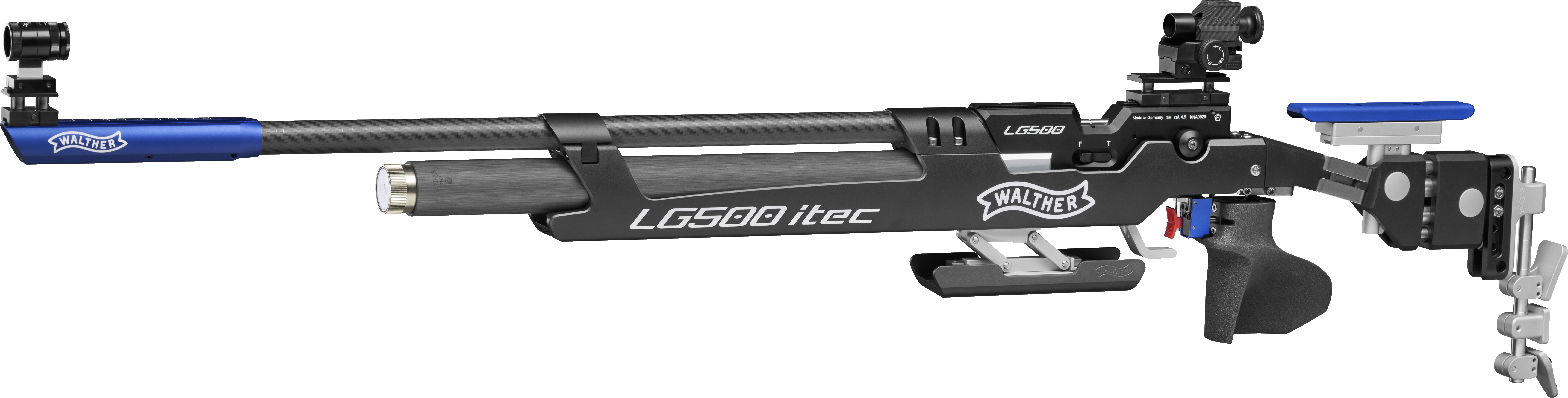 Carabine air comprime WALTHER LG500-E itec cal. 4.5mm