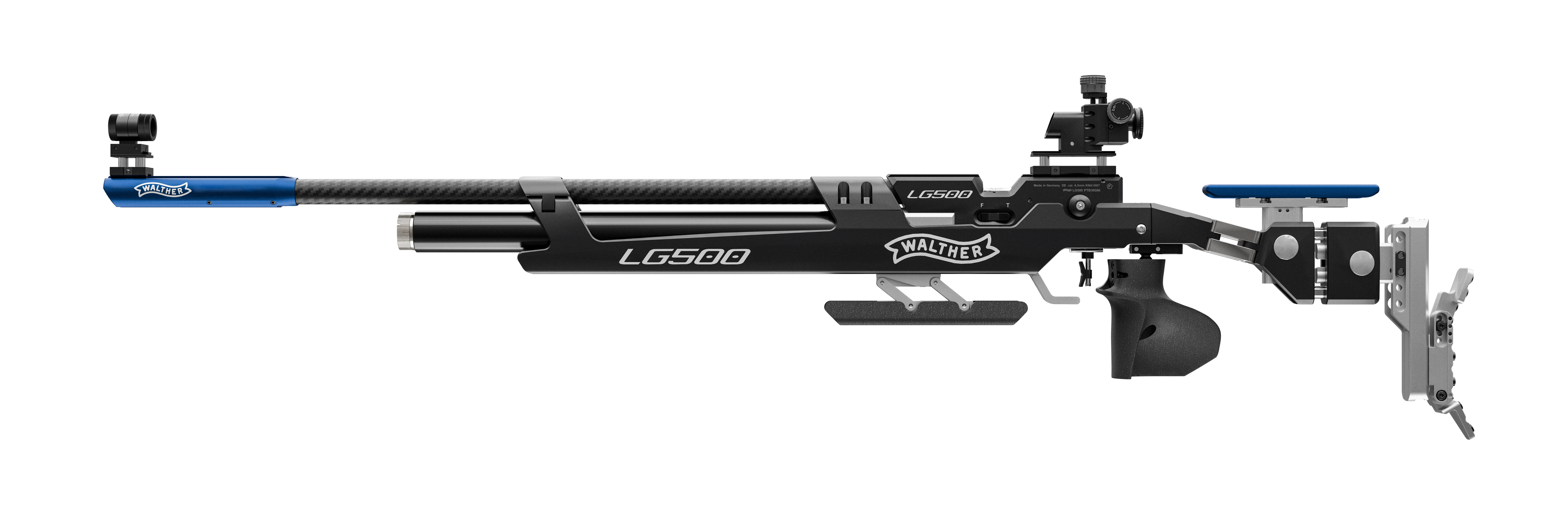 Carabine air comprime WALTHER LG500-M Expert cal. 4.5mm