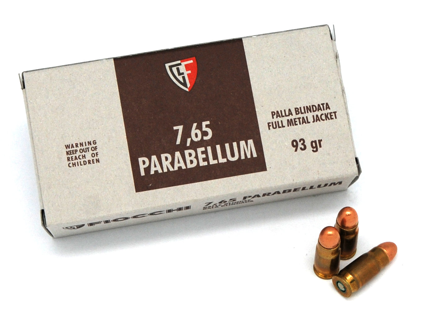 7.65 Para FIOCCHI FMJ 93 grs 