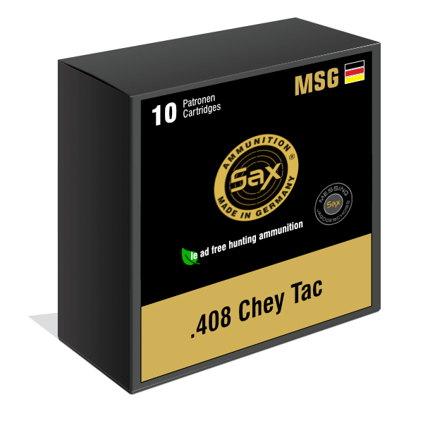408 CheyTac SAX KJG-S 27.11g / 418 grs