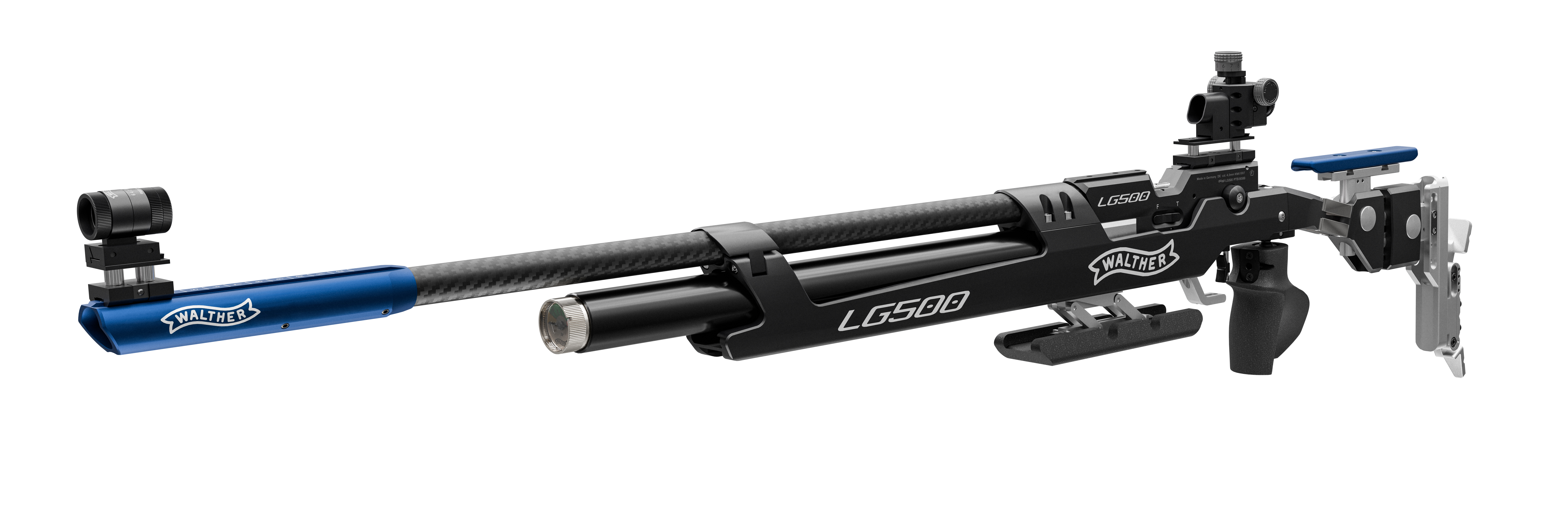 Carabine air comprime WALTHER LG500-M Expert cal. 4.5mm